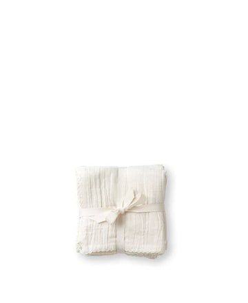 3 - pack Muslin Cloth, Pure Nature - Le Petit Marché Home Furniture