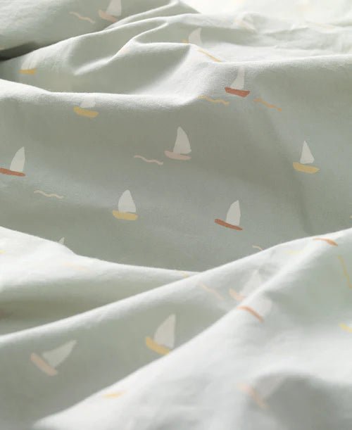 Adult Bedding 135x200 cm, Sailboats - Le Petit Marché Home Furniture