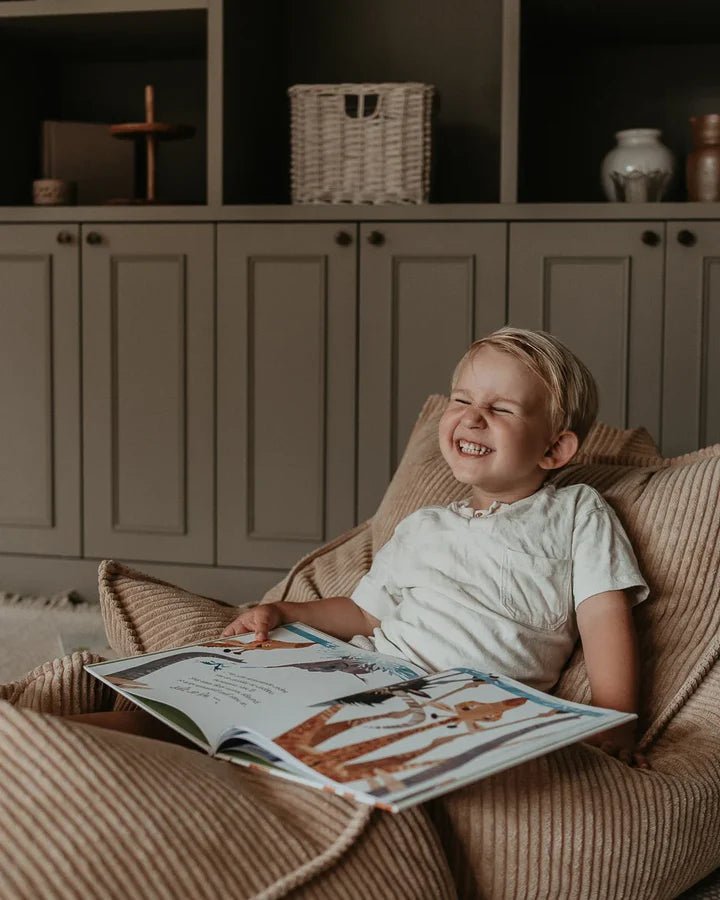 Beanbag Chair, Brown Sugar - Le Petit Marché Home Furniture