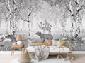 Bear King - Black and White - Le Petit Marché Home Furniture