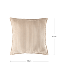 Block Cushion, Brown Sugar (Pre - Order) - Le Petit Marché Home Furniture