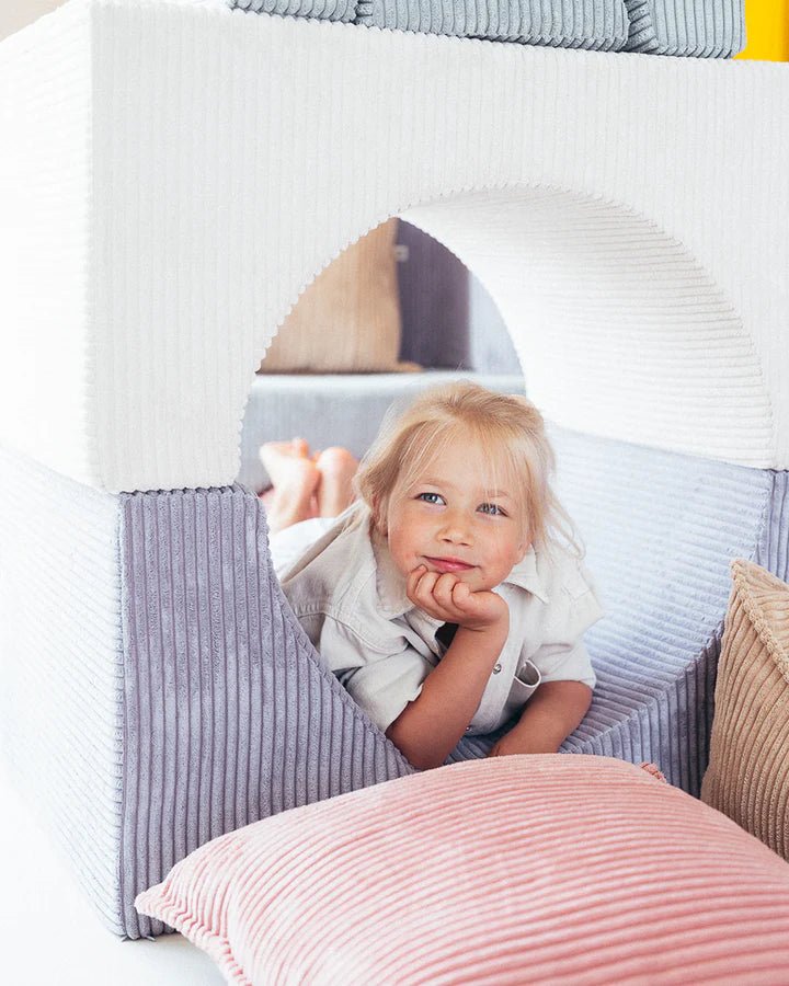 Block Cushion, Pink Mousse (Pre - Order) - Le Petit Marché Home Furniture