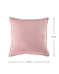 Block Cushion, Pink Mousse (Pre - Order) - Le Petit Marché Home Furniture