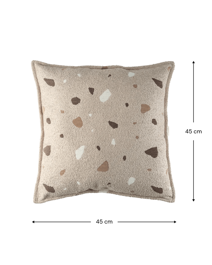 Block Cushion, Terrazzo Sand (Pre - Order) - Le Petit Marché Home Furniture