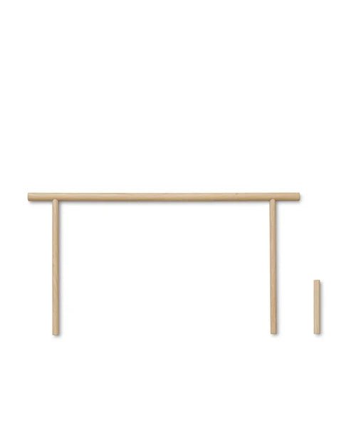 Camp bed guard, oak - Le Petit Marché Home Furniture