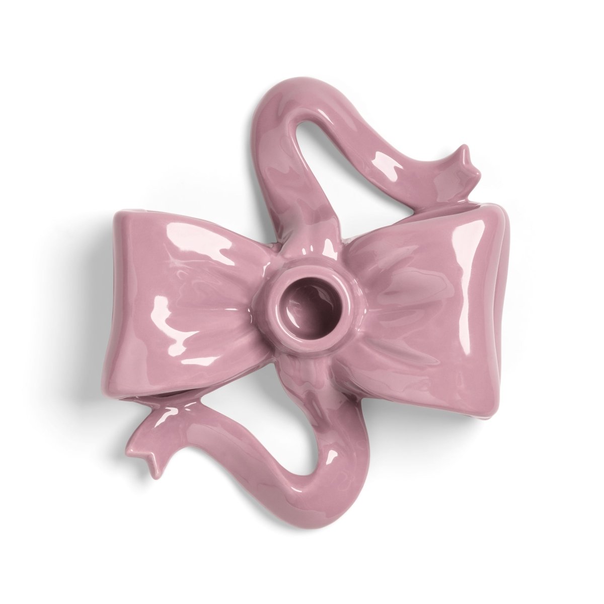 Candle Holder Ribbon, Pink - Le Petit Marché Home Furniture