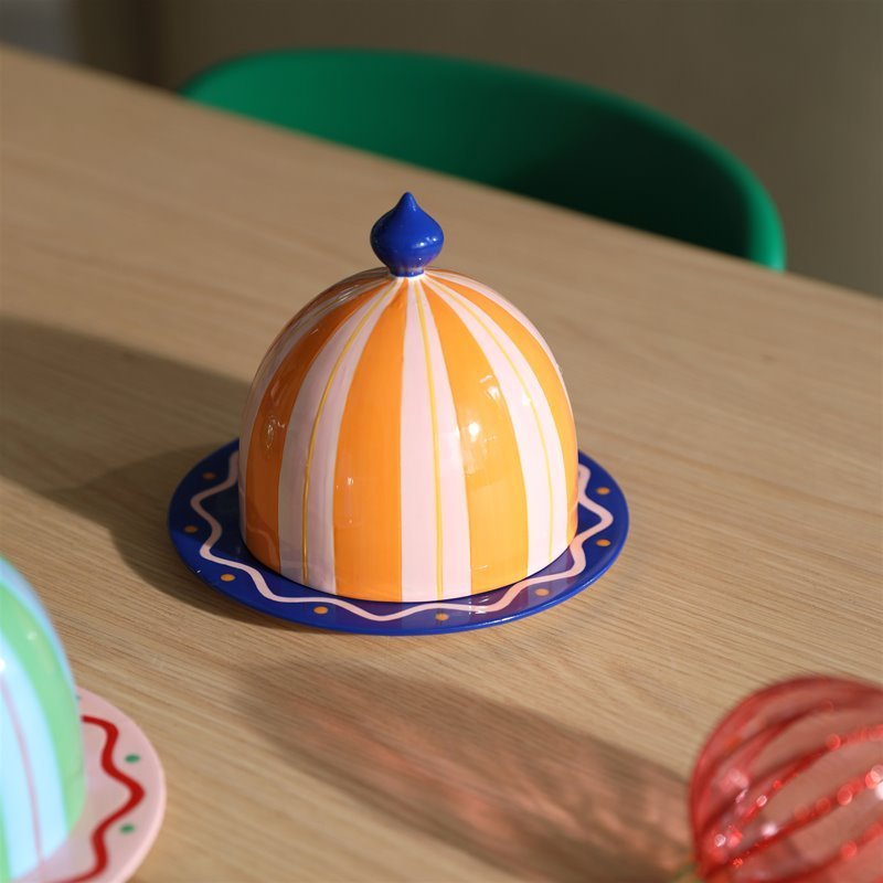 Cloche Jolly Orange - Le Petit Marché Home Furniture