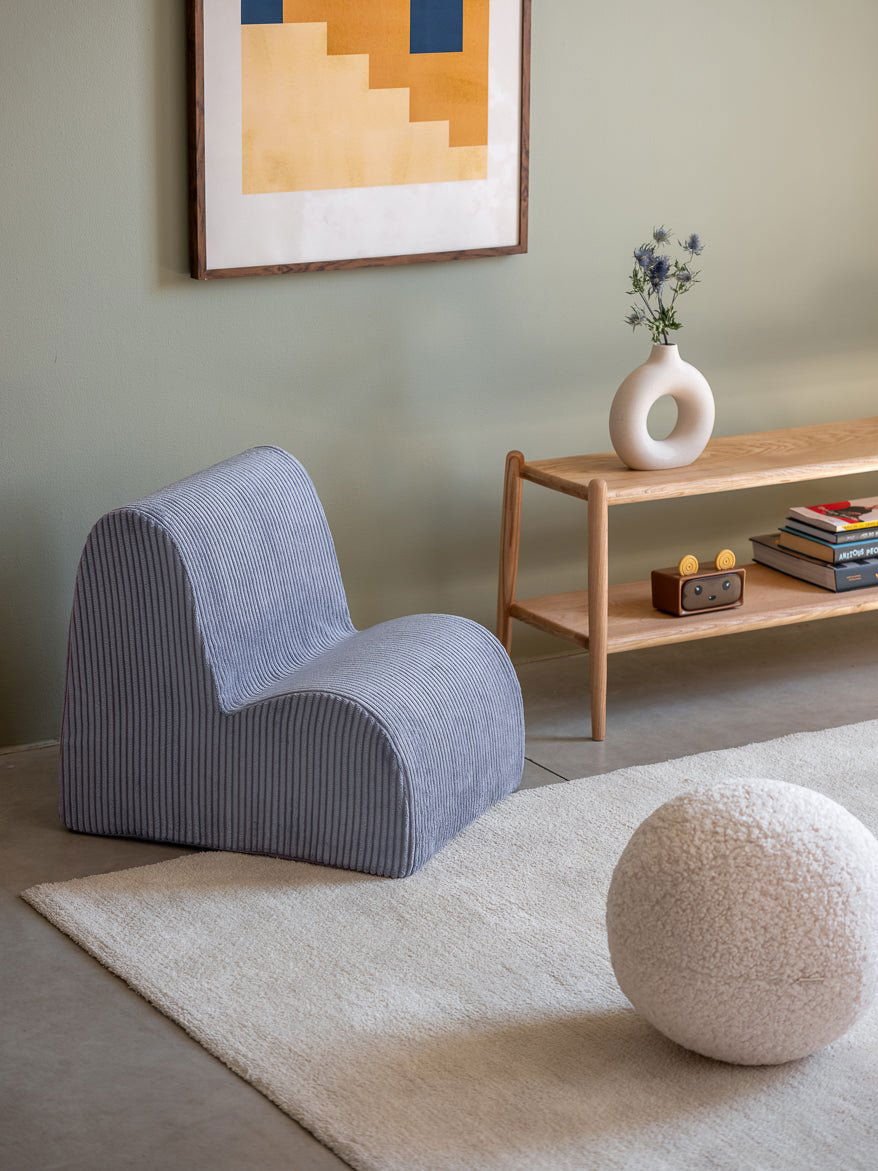 Cloud Chair, Blueberry Blue - Le Petit Marché Home Furniture