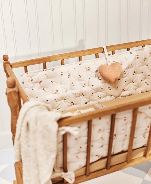 Cot Bumper, Songbirds - Le Petit Marché Home Furniture