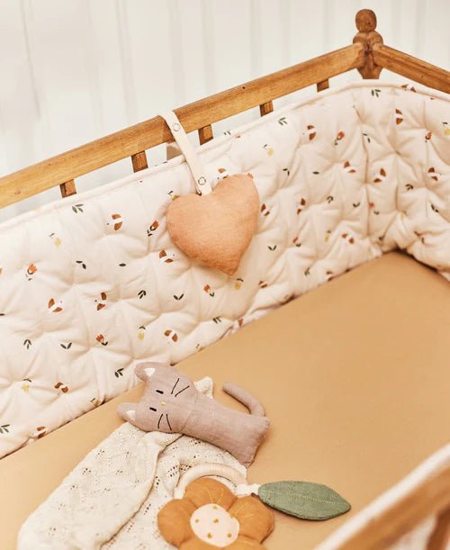 Cot Bumper, Songbirds - Le Petit Marché Home Furniture