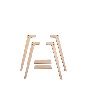 Extra legs for Wood desk 66 cm - Le Petit Marché Home Furniture