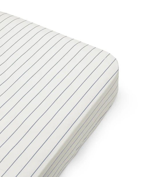 Fitted Adult sheet 120x200 cm, Sail Stripes - Le Petit Marché Home Furniture