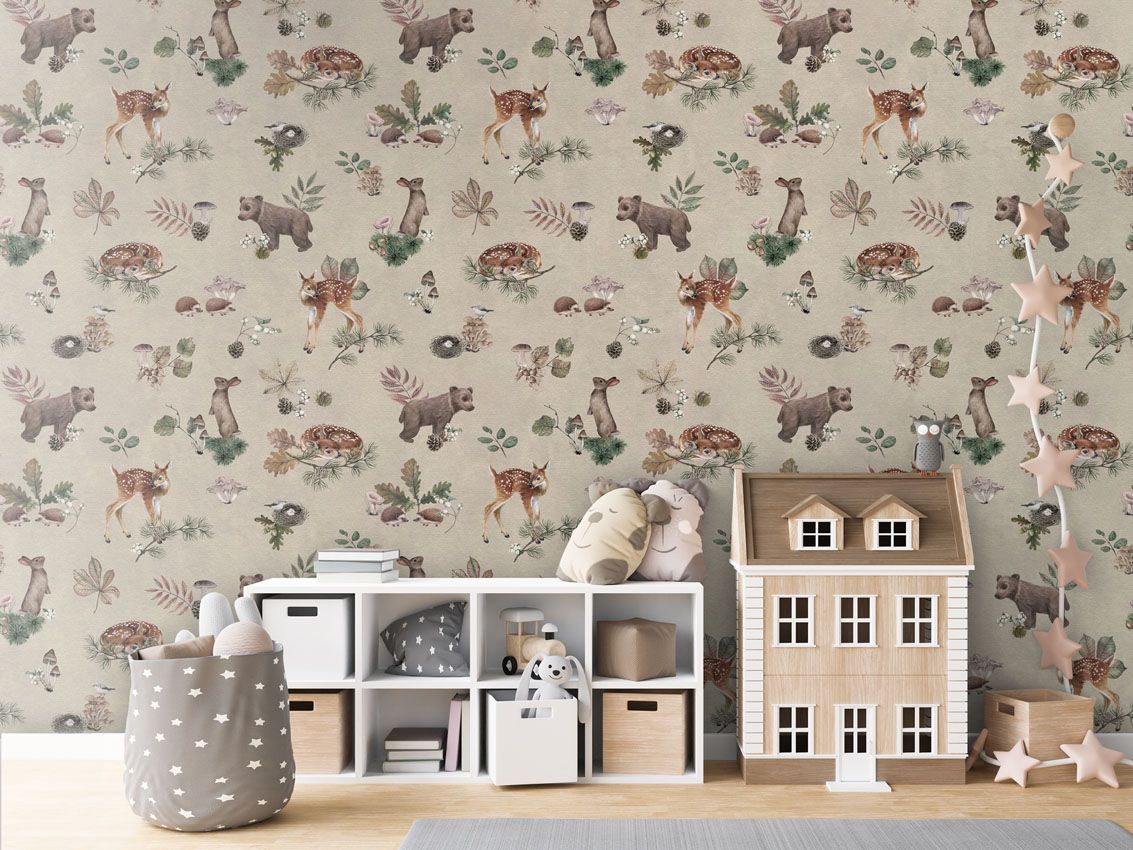 Forest Gathering - Beige - Le Petit Marché Home Furniture