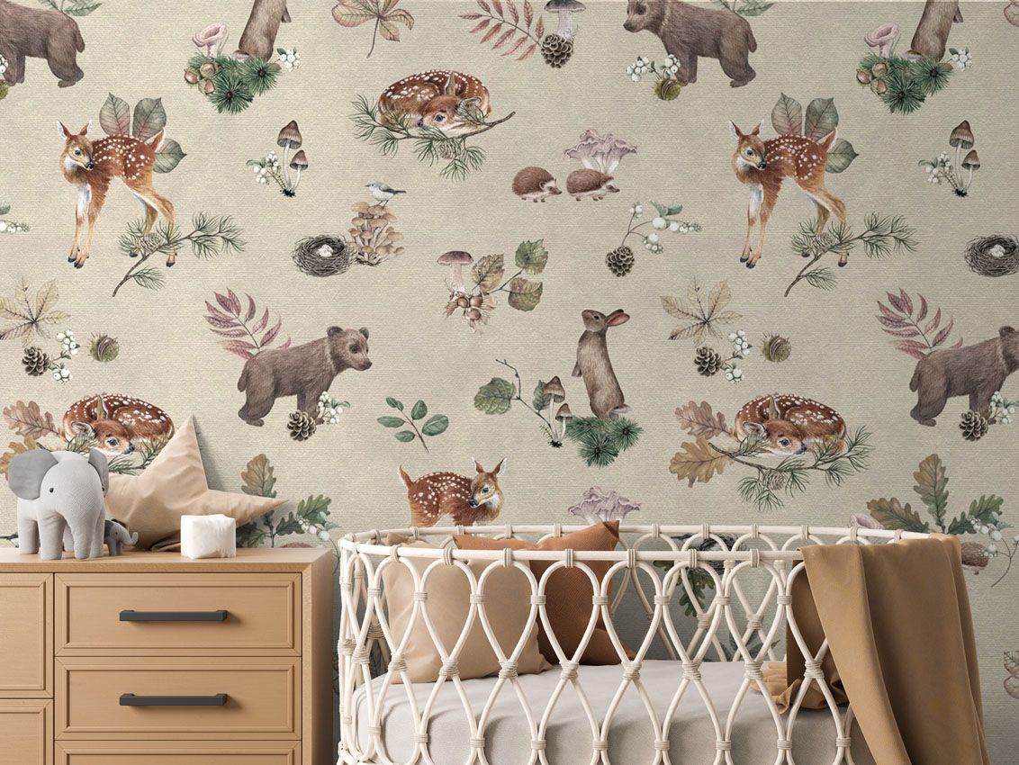 Forest Gathering - Beige - Le Petit Marché Home Furniture