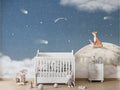 Fox on the Moon, Blue - Le Petit Marché Home Furniture