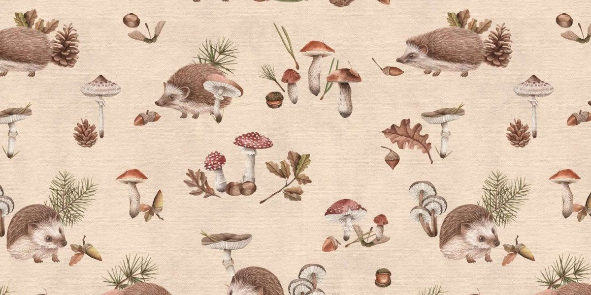 Happy Hedgehog - Beige - Le Petit Marché Home Furniture