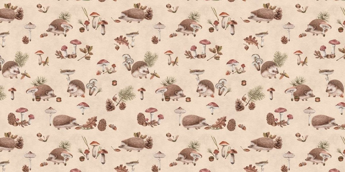 Happy Hedgehog - Beige - Le Petit Marché Home Furniture