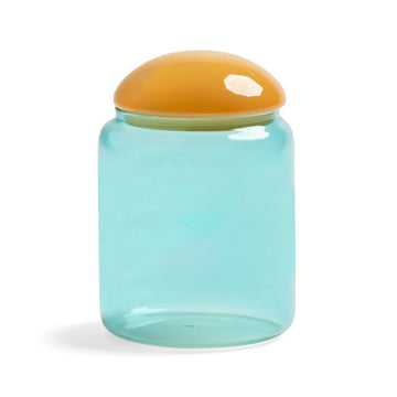 Jar Puffy, Turquoise - Le Petit Marché Home Furniture