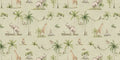 Joyful Jungle - Green - Le Petit Marché Home Furniture