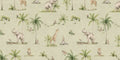 Joyful Jungle - Green - Le Petit Marché Home Furniture