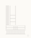 Mini+ cot bed & Mini+ junior bed to low bunk bed, white - Le Petit Marché Home Furniture