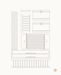 Mini+ low loft bed to low bunk bed, oak - Le Petit Marché Home Furniture