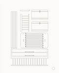 Mini+ low loft bed to low bunk bed, white - Le Petit Marché Home Furniture