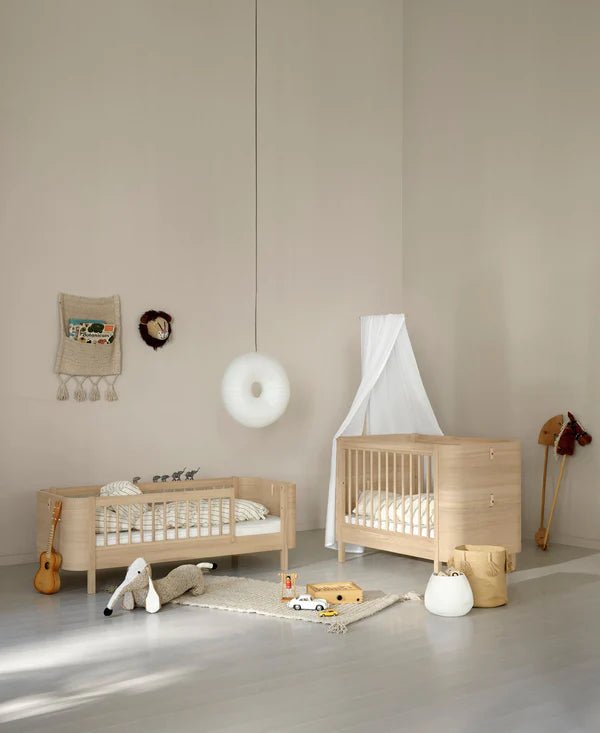 Mini+ sibling kit (additional parts to Mini+ cot bed incl. junior kit, oak) - Le Petit Marché Home Furniture