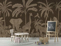 Monochrome Jungle - Brown Vintage - Le Petit Marché Home Furniture