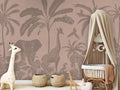 Monochrome Jungle - Pink Vintage - Le Petit Marché Home Furniture