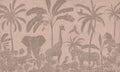 Monochrome Jungle - Pink Vintage - Le Petit Marché Home Furniture