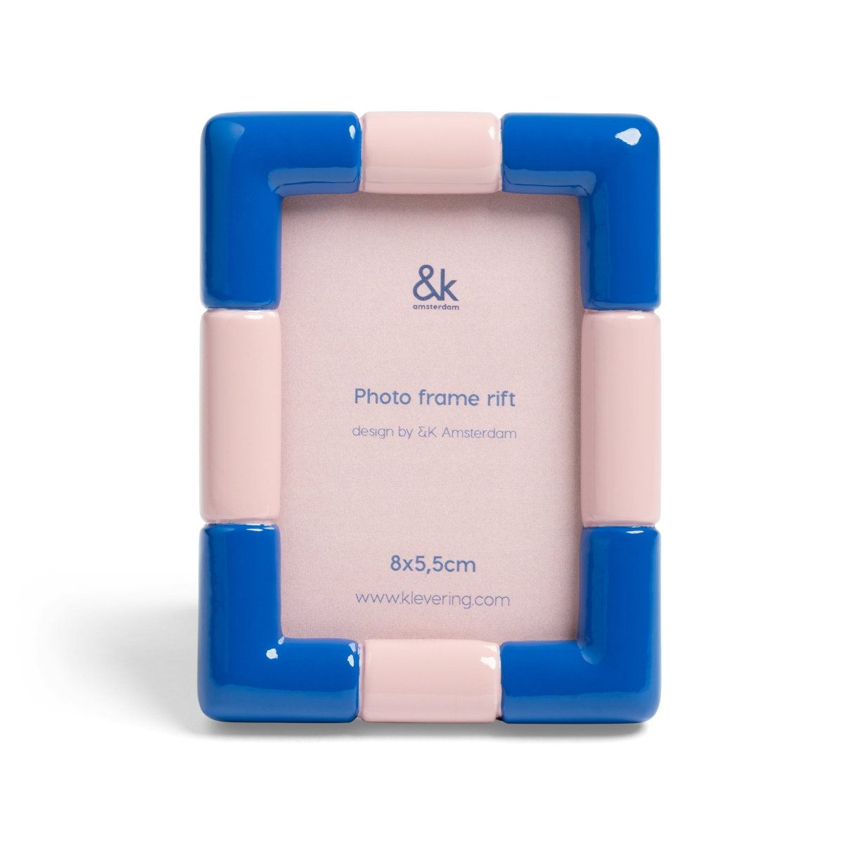 Photo Frame Rift, Blue - Le Petit Marché Home Furniture