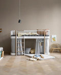 Play mattress, Wood Original low loft bed - Le Petit Marché Home Furniture