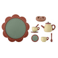 Play Set Kitchen Bette, Brown, Set of 9 - Le Petit Marché Home Furniture