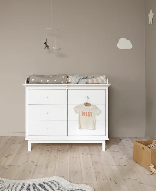 Seaside nursery dresser with 6 drawers - Le Petit Marché Home Furniture