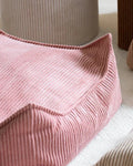 Square Ottoman, Pink Mouse (Pre - Order) - Le Petit Marché Home Furniture