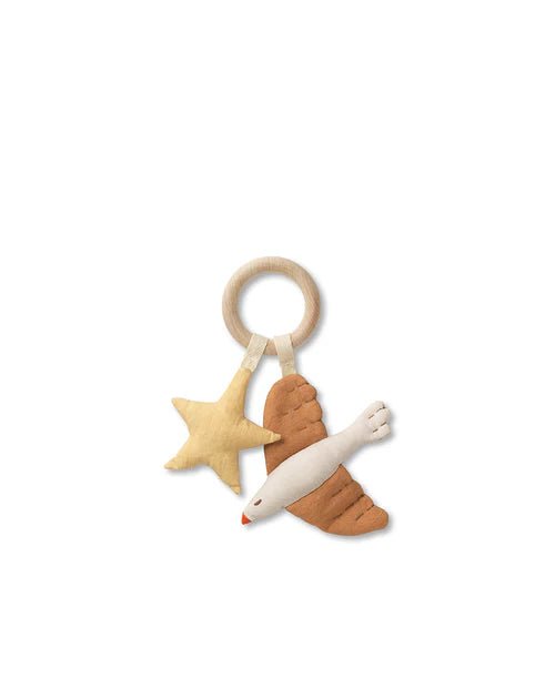 Starbird Rattle Teether - Le Petit Marché Home Furniture