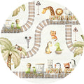 Train Travels - Circle - Le Petit Marché Home Furniture