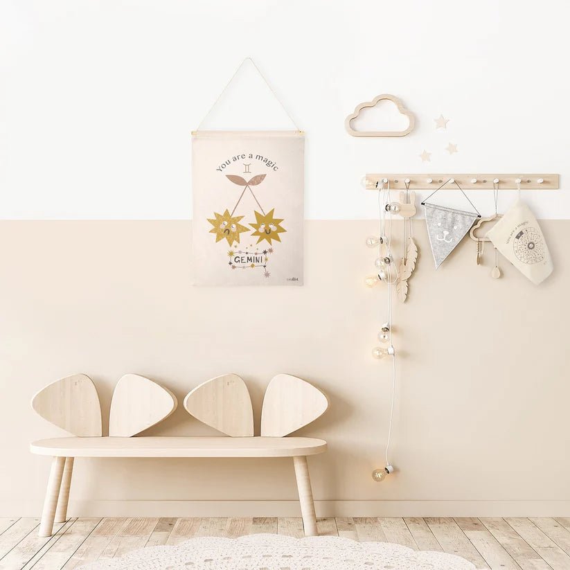 Wall Hanging Little Gemini - Le Petit Marché Home Furniture