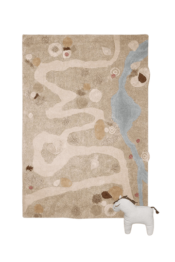 Washable Play Rug - Path of Nature - Le Petit Marché Home Furniture