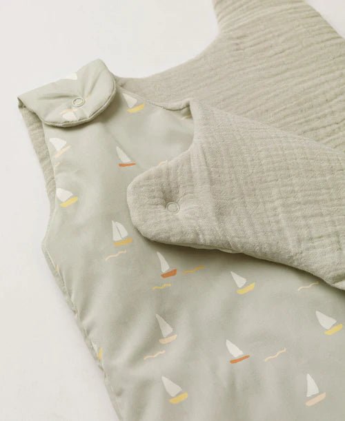 Winter Sleeping Bag 0 - 6 months, Sailboats - Le Petit Marché Home Furniture