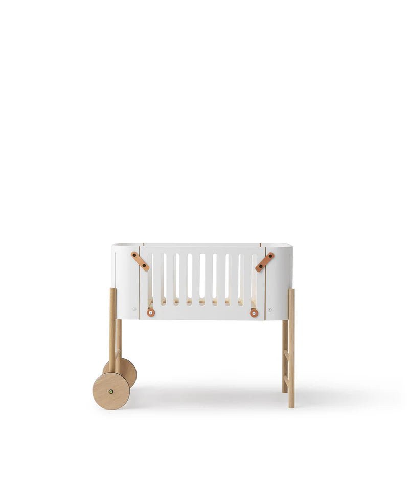 Wood Co - Sleeper incl. Bench Conversion, White/Oak - Le Petit Marché Home Furniture