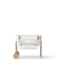 Wood Co - Sleeper incl. Bench Conversion, White/Oak - Le Petit Marché Home Furniture