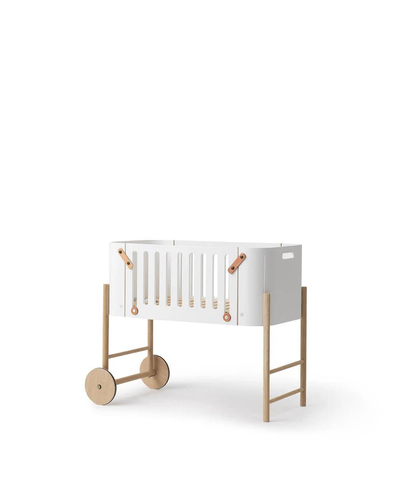 Wood Co - Sleeper incl. Bench Conversion, White/Oak - Le Petit Marché Home Furniture