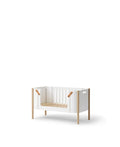 Wood Co - Sleeper incl. Bench Conversion, White/Oak - Le Petit Marché Home Furniture