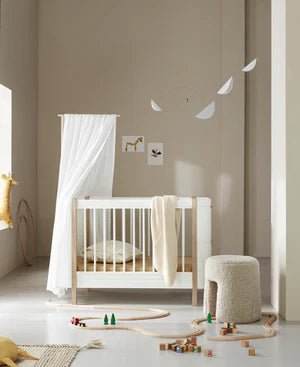 Wood Mini+ bed canopy, white - Le Petit Marché Home Furniture