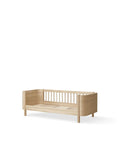 Wood Mini+ junior bed, oak - Le Petit Marché Home Furniture