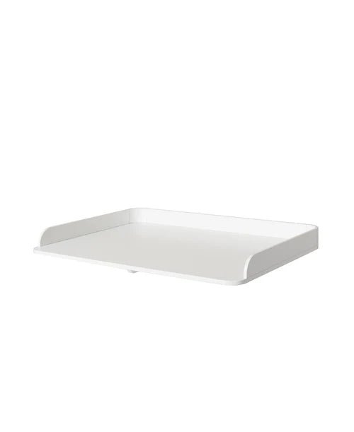 Wood nursery top for dresser 4 drawers, white - Le Petit Marché Home Furniture