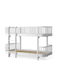 Wood Original low bunk bed, white - Le Petit Marché Home Furniture