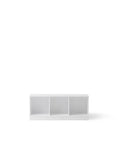 Wood shelving unit 3x1 w. base - Le Petit Marché Home Furniture